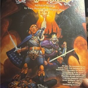 Dragonlance Adventures Book